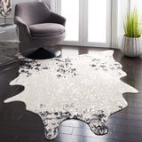 Safavieh Faux Cow Hide 207 Powerloomed 75% Polyester + 25% Acrylic Rug FCH207Z-68