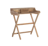 Coy Rustic Brown Folding Desk