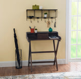 Coy Antique Walnut Folding Desk