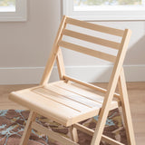 Mariabella Folding Chair Set of 2 Natural