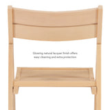 Rinaldo Folding Chair Set of 2 Natural