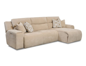 Southern Motion After Party 234-05P,80,59P  Transitional  Power Headrest Chaise Sofa Sectional 234-05P,80,59P 106-16 106-16 412-16