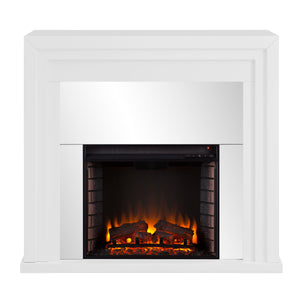 Sei Furniture Stadderly Mirrored Fireplace Fe1009659