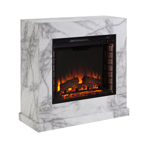 Sei Furniture Dendale Faux Marble Fireplace Fe1062859 Fe1062859