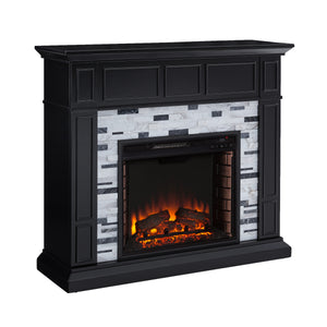 Sei Furniture Drovling Marble Fireplace Fe1080859 Fe1080859