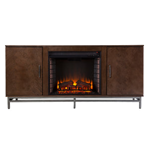Sei Furniture Dibbonly Electric Fireplace W Media Storage Fe1095756