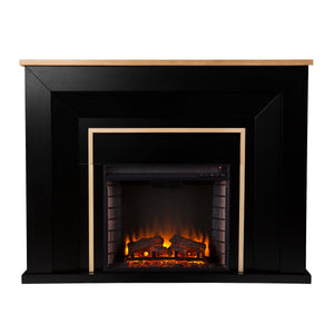Sei Furniture Cardington Industrial Electric Fireplace Fe1095859