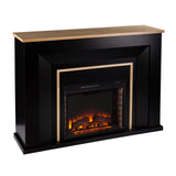 Sei Furniture Cardington Industrial Electric Fireplace Fe1095859