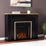 Sei Furniture Cardington Industrial Electric Fireplace Fe1095859