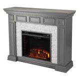 Sei Furniture Dakesbury Faux Stone Electric Fireplace Fe1095959