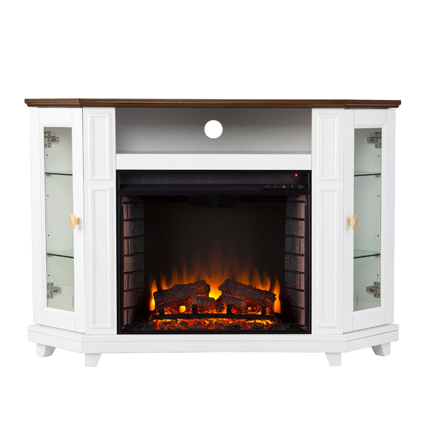 Sei Furniture Dilvon Electric Media Fireplace W Storage Fe1137456