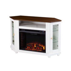 Sei Furniture Dilvon Electric Media Fireplace W Storage Fe1137456