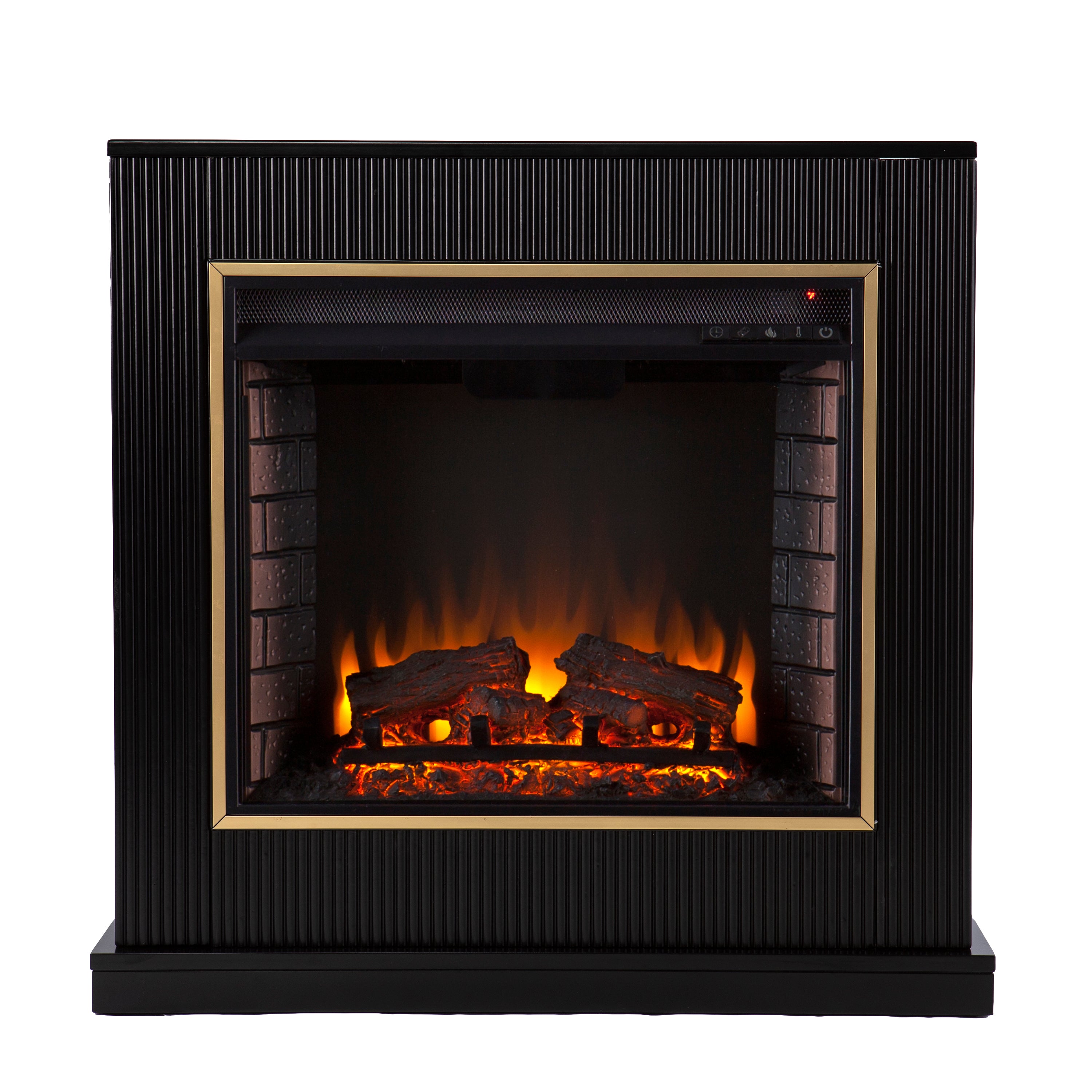 SEI Furniture Crittenly Modern Electric Fireplace