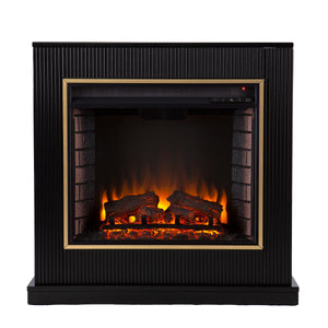 Sei Furniture Crittenly Contemporary Electric Fireplace Fe1137759