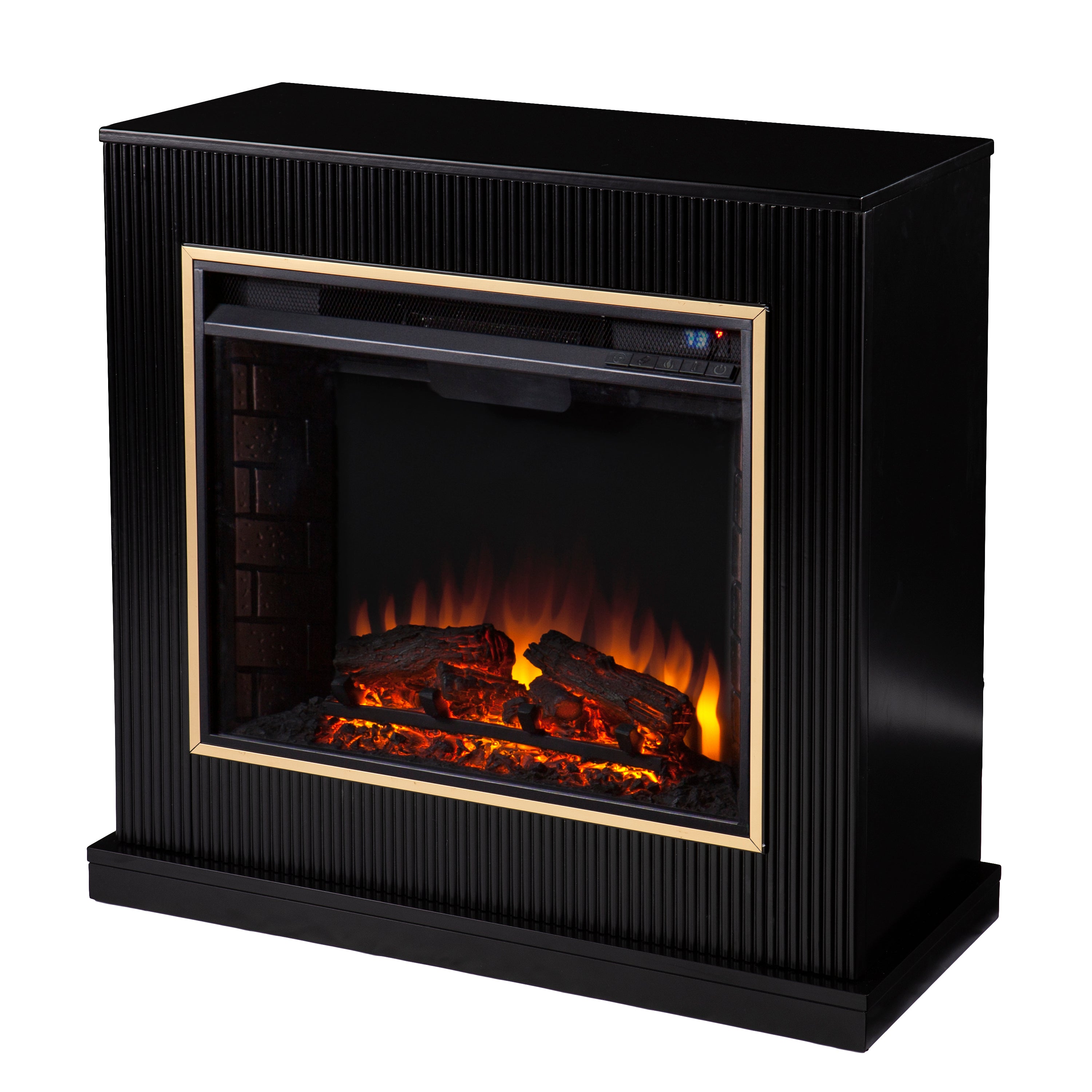 SEI Furniture Crittenly Modern Electric Fireplace - Thumbnail 3