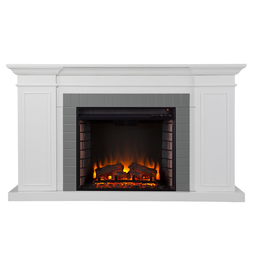 Sei Furniture Rylana Bookcase Electric Fireplace Fe1154359