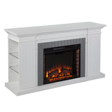 Sei Furniture Rylana Bookcase Electric Fireplace Fe1154359
