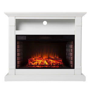 Sei Furniture Willarton Widescreen Electric Fireplace W Media Storage Fe1154459