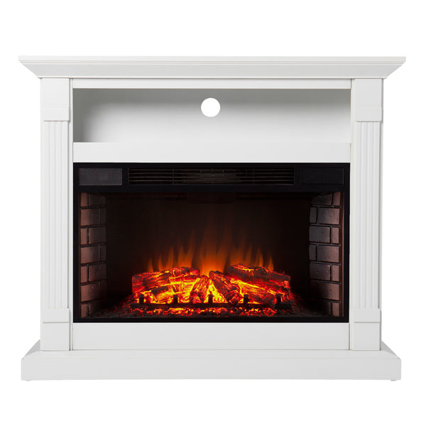 Sei Furniture Willarton Widescreen Electric Fireplace W Media Storage Fe1154459