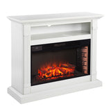 Sei Furniture Willarton Widescreen Electric Fireplace W Media Storage Fe1154459