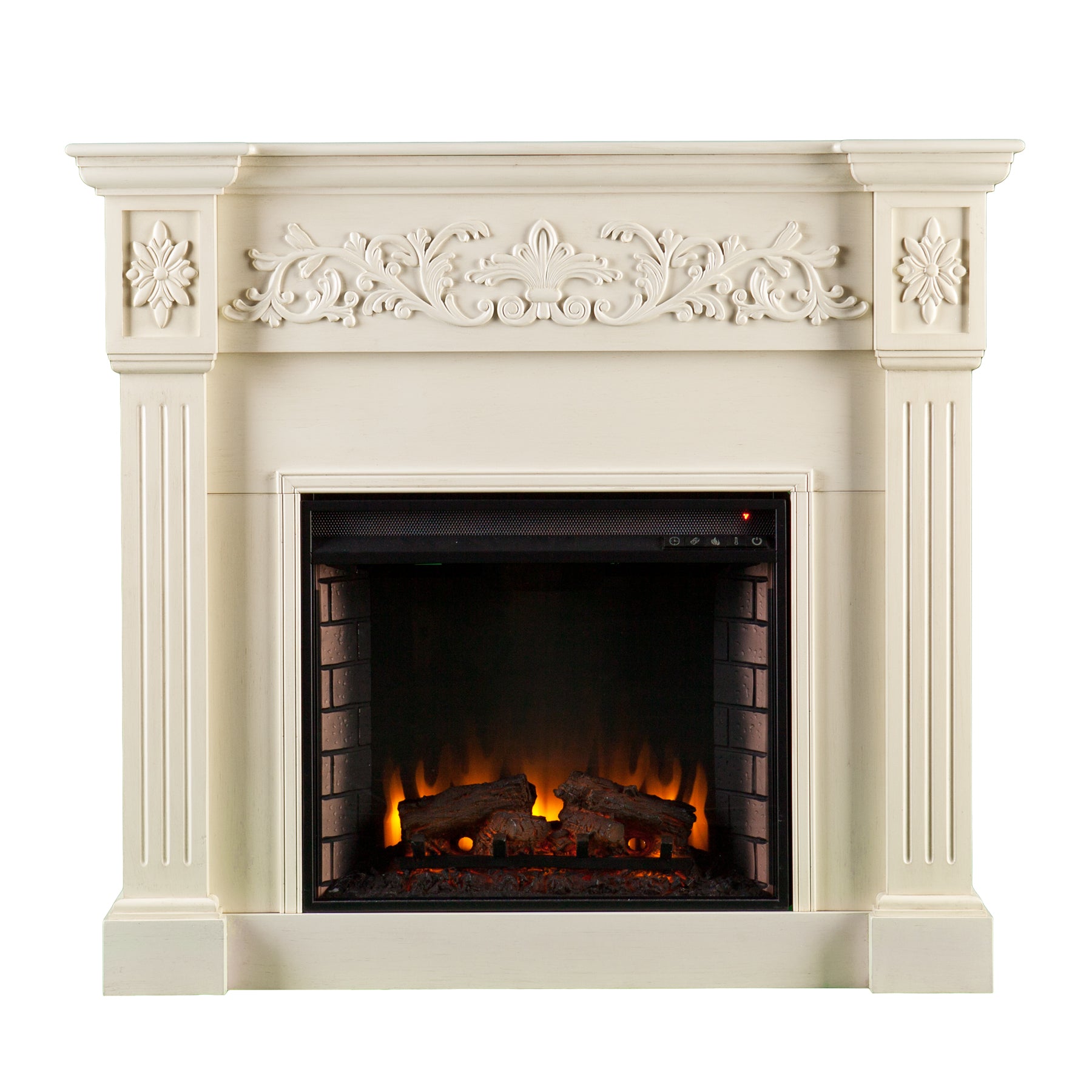 Calvert Carved Electric Fireplace