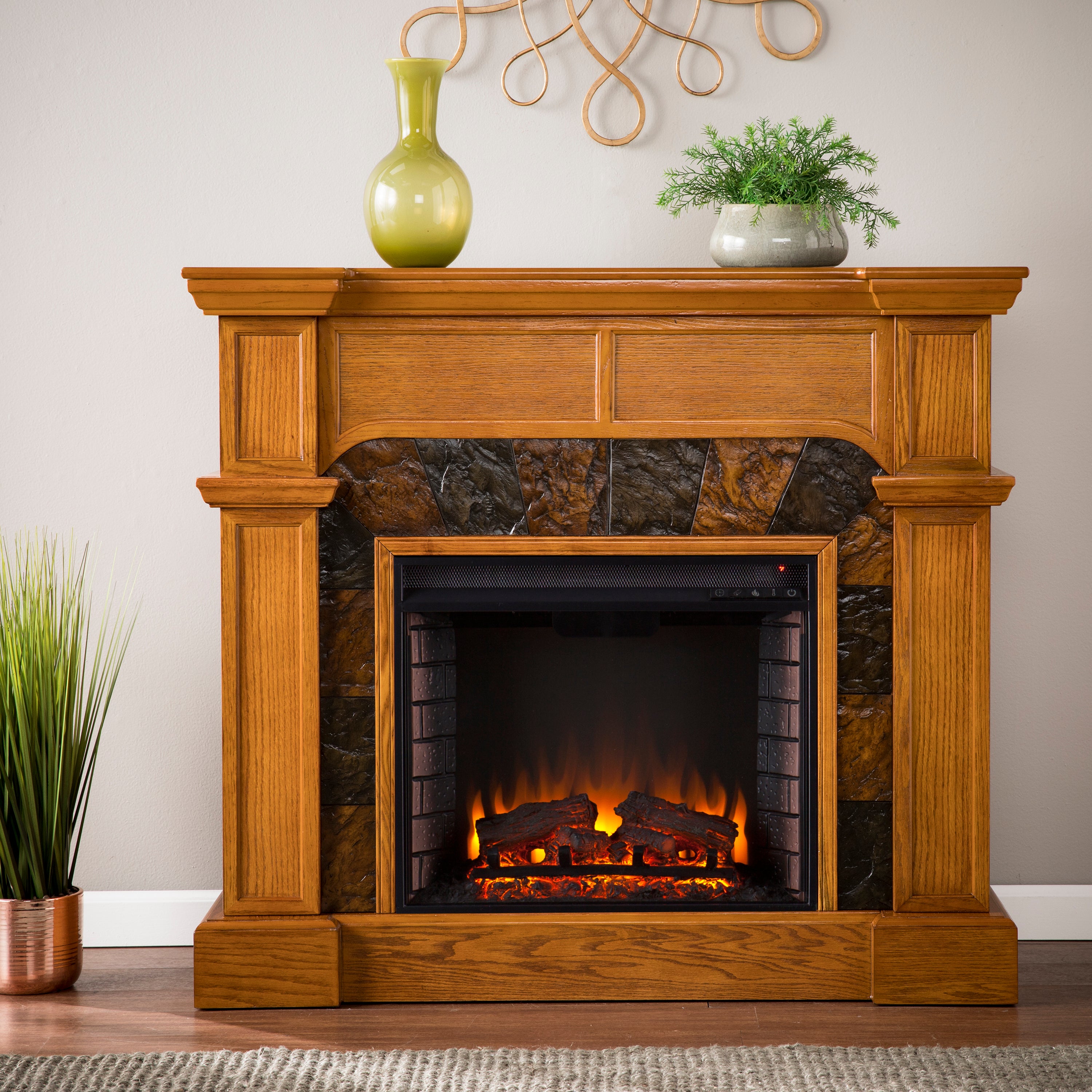 Cartwright Convertible Electric Fireplace - Thumbnail 3