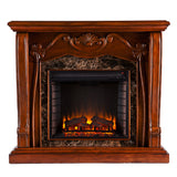 Cardona Electric Fireplace - Walnut