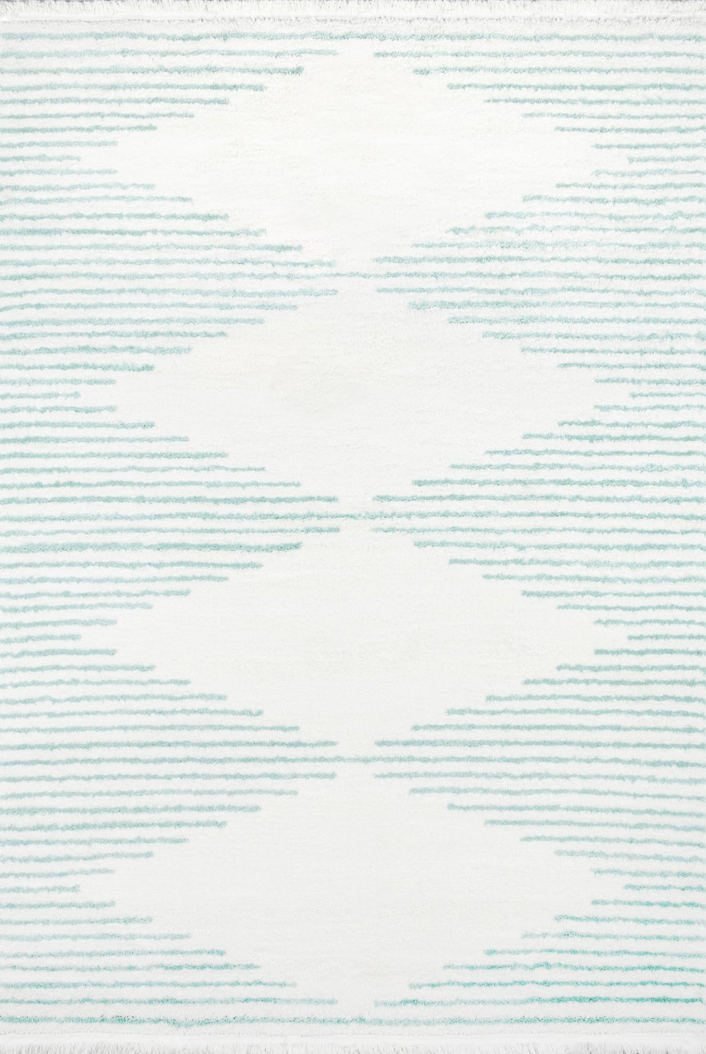 Momeni Novogratz Ferris FRR-1 Machine Made Modern Geometric Indoor Area Rug Aqua 9'10" x 12'10" FERRIFRR-1AQA9ACA