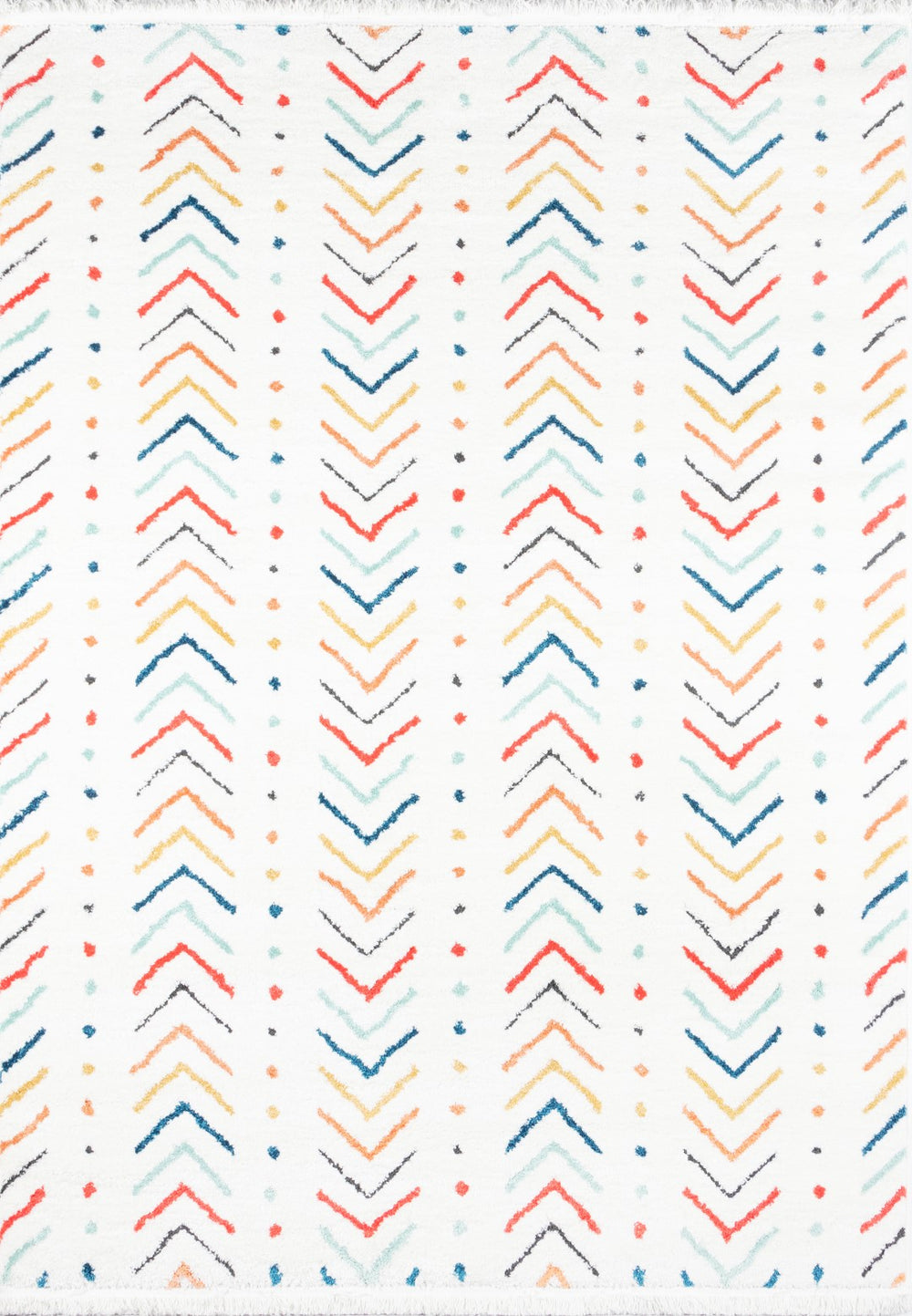 Momeni Novogratz Ferris FRR-3 Machine Made Modern Geometric Indoor Area Rug Multi 9'10" x 12'10" FERRIFRR-3MTI9ACA