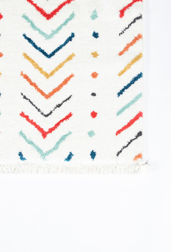 Momeni Novogratz Ferris FRR-3 Machine Made Modern Geometric Indoor Area Rug Multi 9'10" x 12'10" FERRIFRR-3MTI9ACA