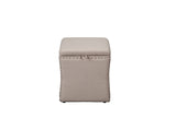 Shatana Home Ferris Storage Ottoman Beige