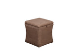 Shatana Home Ferris Storage Ottoman Brown