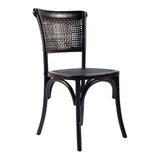 Moe's Home Churchill Dining Chair Antique Black-M2