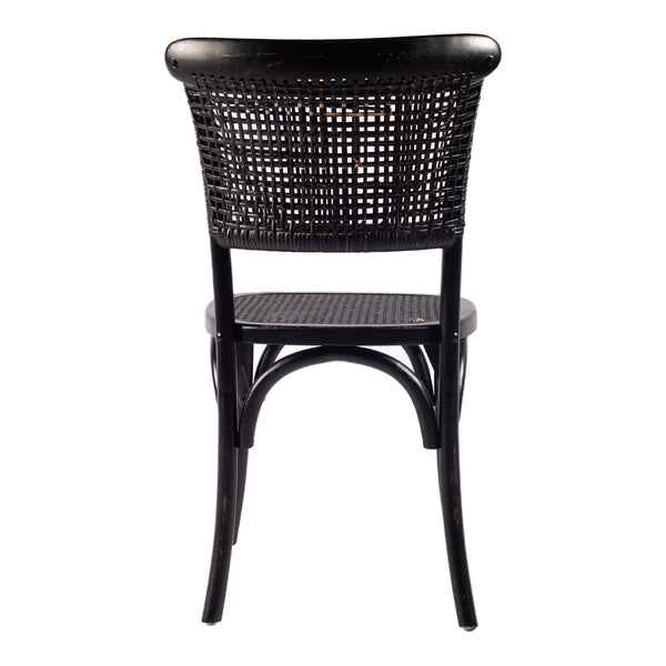 Moe's Home Churchill Dining Chair Antique Black-M2