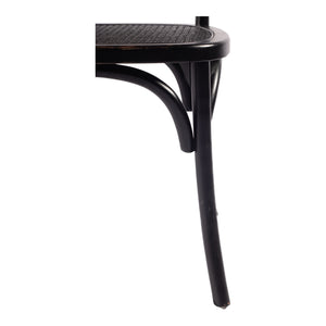 Moe's Home Churchill Dining Chair Antique Black-M2