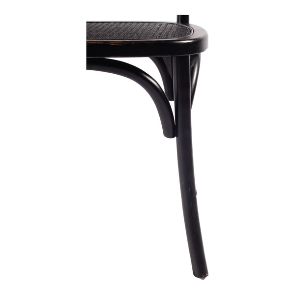 Moe's Home Churchill Dining Chair Antique Black-M2