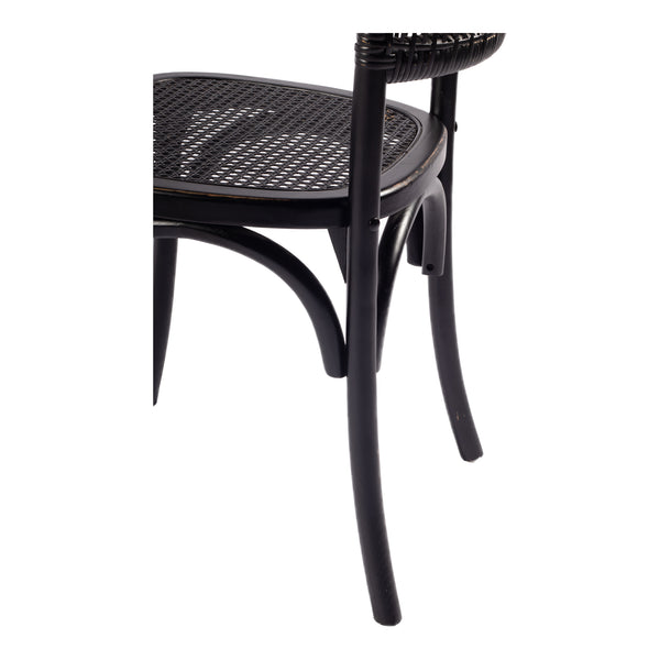 Moe's Home Churchill Dining Chair Antique Black-M2