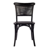 Moe's Home Churchill Dining Chair Antique Black-M2