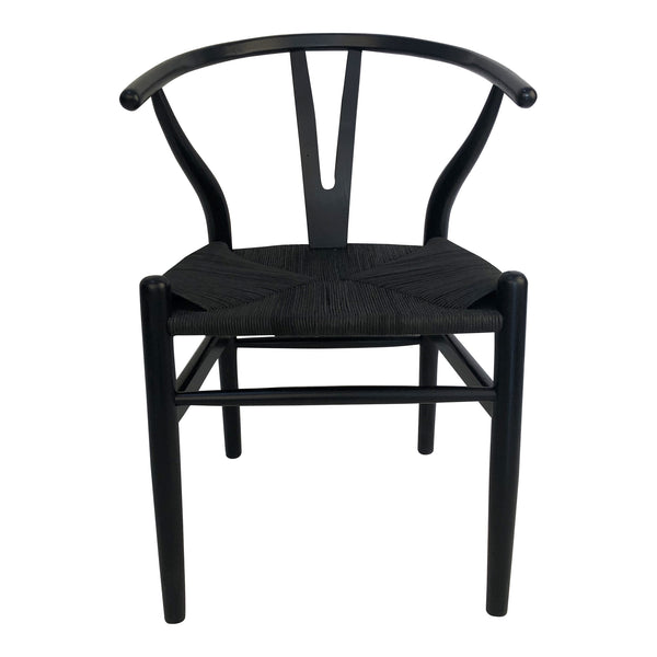Moe's Home Ventana Dining Chair Black-M2