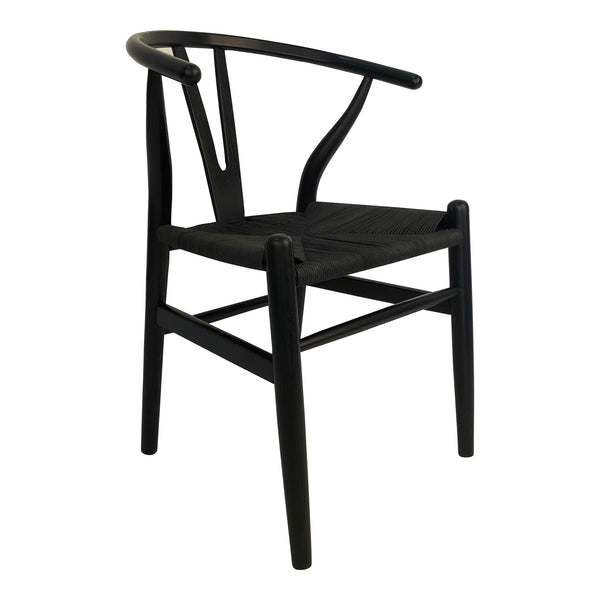 Moe's Home Ventana Dining Chair Black-M2