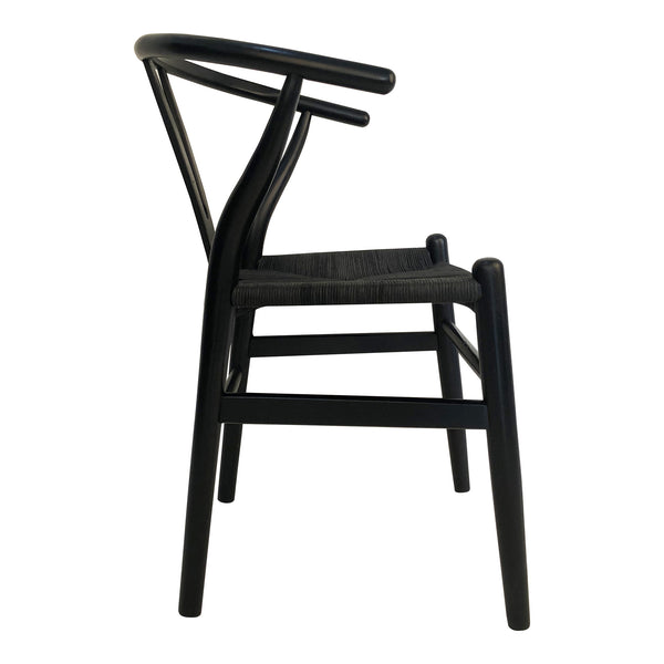 Moe's Home Ventana Dining Chair Black-M2