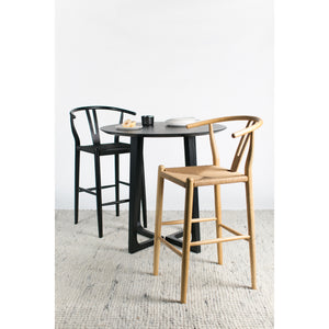 Ventana Barstool Black