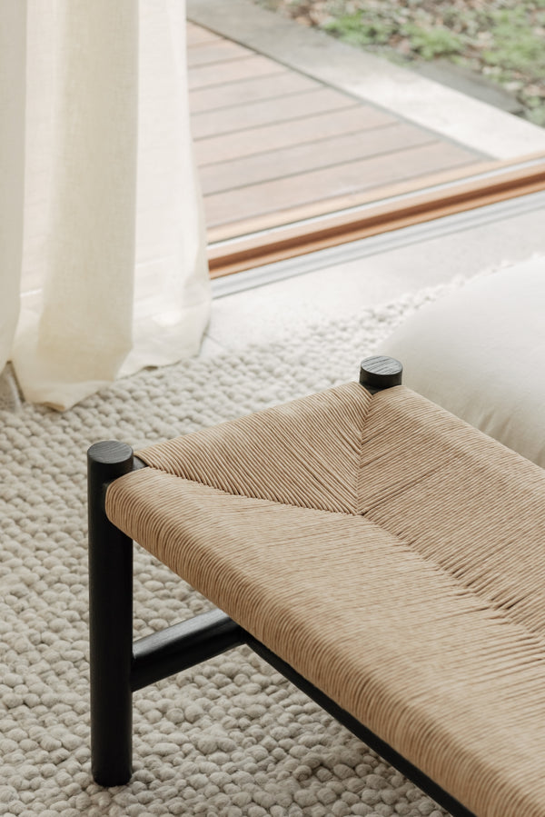 Hawthorn Bench Large Black