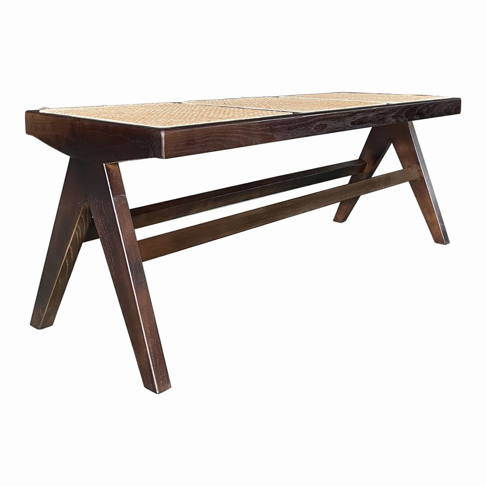 Moe's Home Takashi Bench Dark Brown FG-1029-20