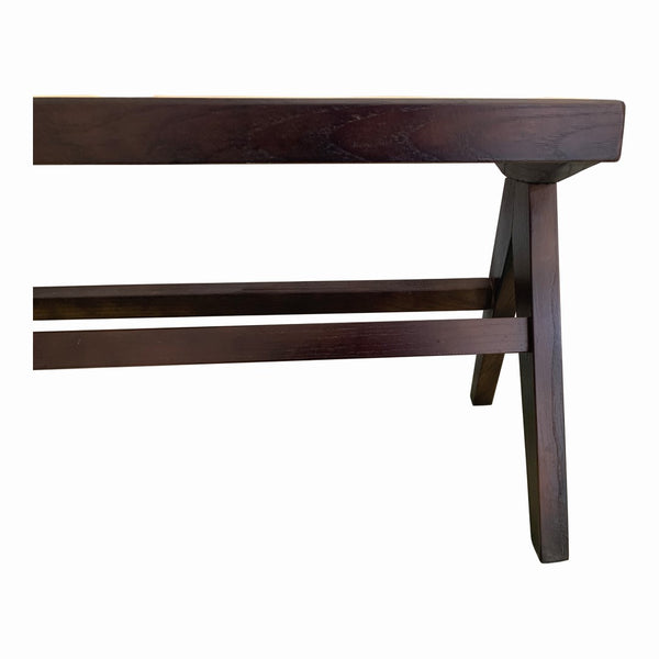 Moe's Home Takashi Bench Dark Brown FG-1029-20