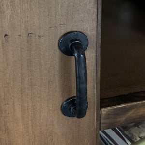 Legends Furniture Modern Farmhouse Fully Assembled TV Stand with Sliding Barn Style Doors FH1410.AWY