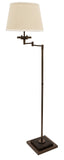 60" Farmhouse Swing Arm Lamp in Chestnut Bronze