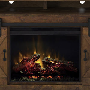 Legends Furniture Modern Farmhouse TV Stand with Electric Fireplace Included FH5110.AWY