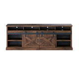 Legends Furniture Modern Farmhouse TV Stand with Electric Fireplace Included FH5410.AWY