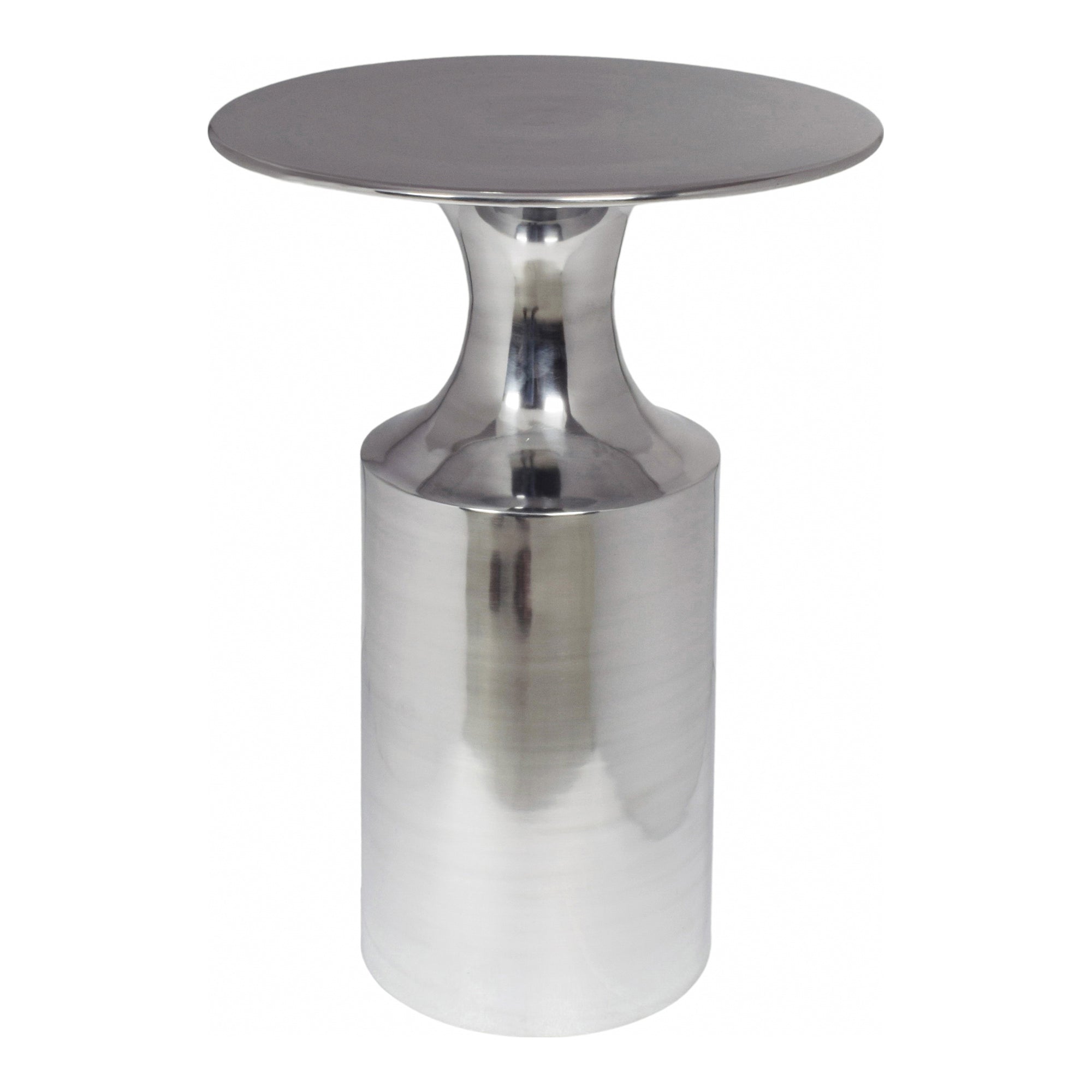 Rassa Polished Accent Table - Thumbnail 3